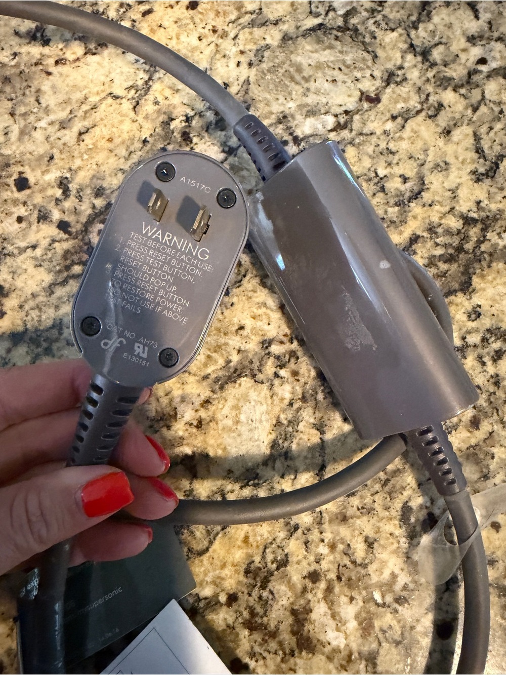 Dyson Hair Dryer - Pink and Gray - Picture 4 of 4